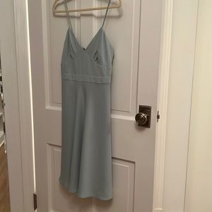 Perfect sage green J Crew Bridesmaid Dress. Worn once